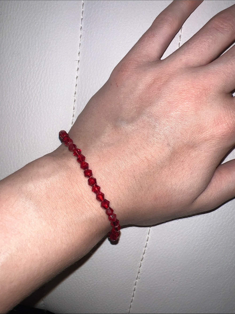 Stretchy Small Sparkly Beaded Bracelet